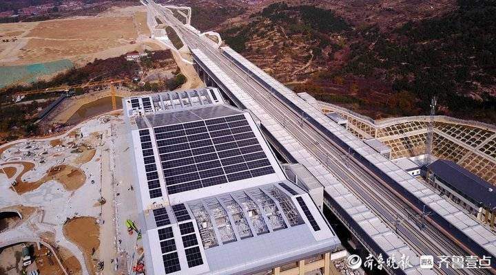 济莱高铁雪野站即将竣工，山水造型站房被誉为全线最美车站