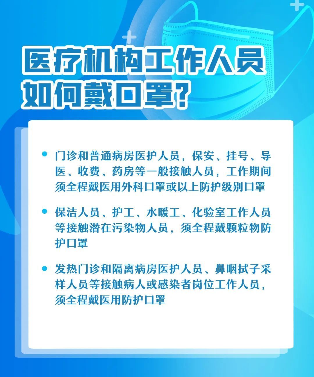 提醒！戴口罩有新要求，看图了解！