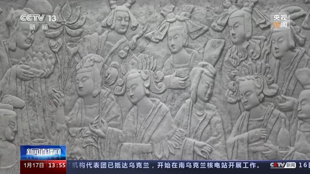 数字技术拼对 洛阳龙门石窟流散文物合璧