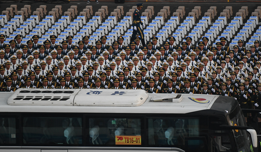 这就是今天早上的北京！