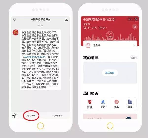 中国政务服务平台上线试运行 政务服务“国家队”来了！