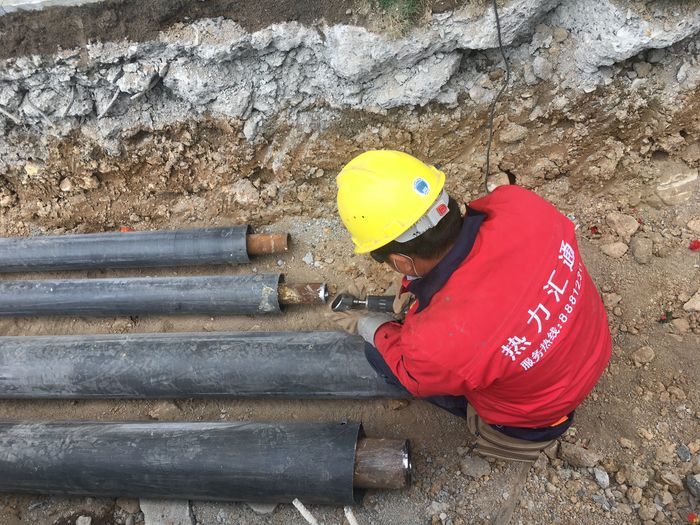 濟南章丘區百合花園集中供熱工程正式開工建設