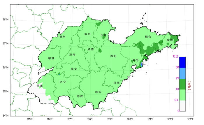 这场春雨有点儿“贵”，34个小时里山东下了3208个“大明湖”