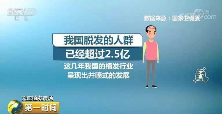 中国脱发人群超2.5亿 植发能否挽救“头顶大事”？