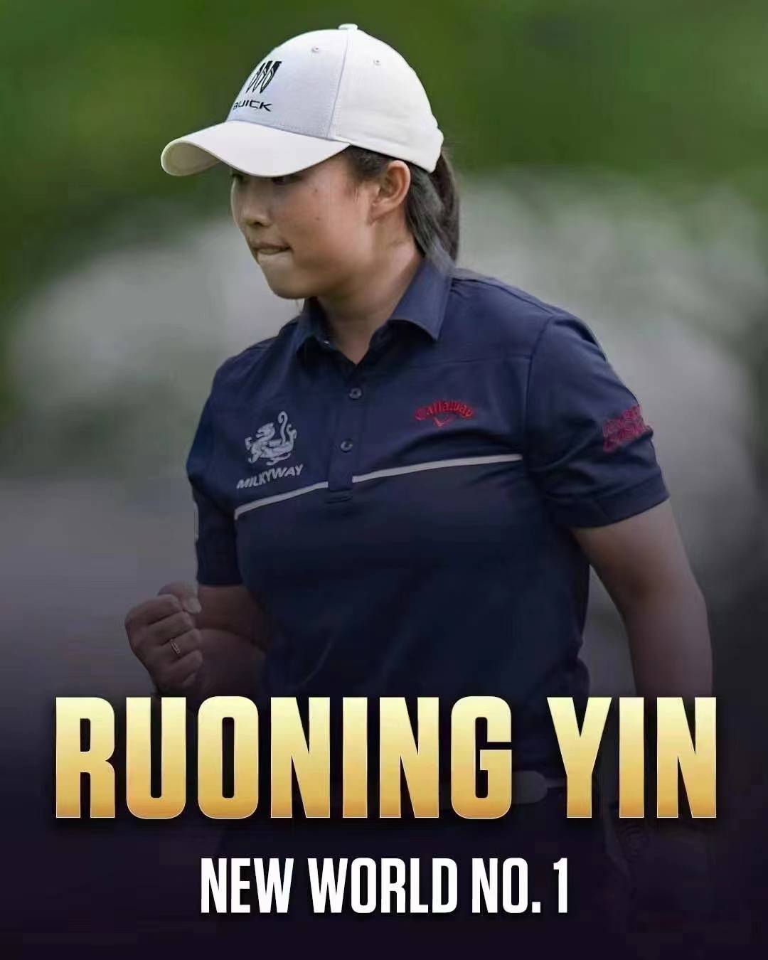 祝贺！登顶第<strong></strong>20岁殷若宁登顶女子高尔夫世界第一