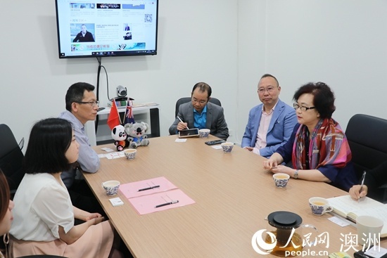 人民网澳大利亚公司与浙江传媒学院签署海外实习实训基地战略合作协议