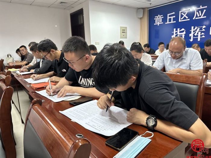 章丘区应急管理局开展全区工贸行业有限空间作业安全大培训