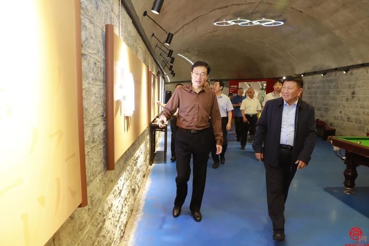 济南市国动办调研节日期间人防工程安全生产和商业运行情况