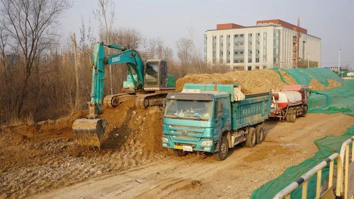 商河今年已开工4个市政交通工程项目