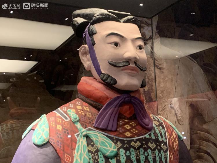 下周二，来山东博物馆看彩色兵马俑