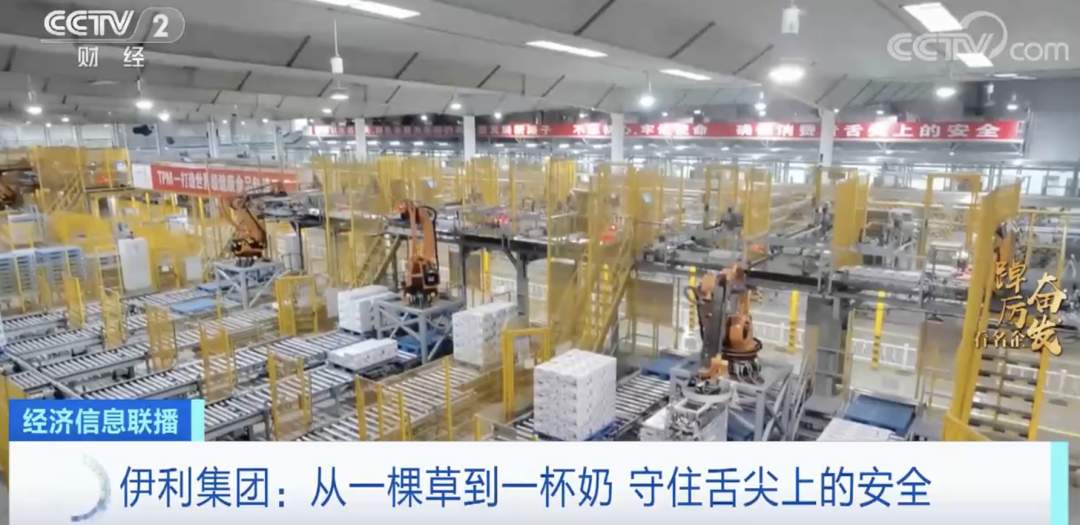 踔厉奋发看名企丨伊利每日下线1亿多份产品!国产奶粉占据近七成线下市场!