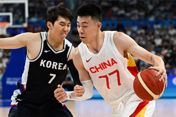 祝贺！中国男篮战胜韩国队挺进4强