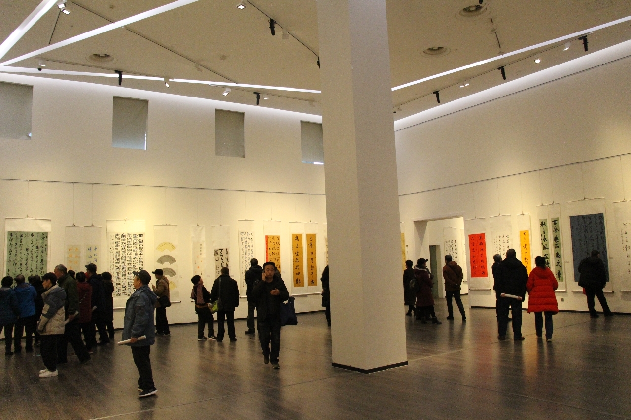 材料之美：元月4-6日来山东出版美术馆看书法双年展吧