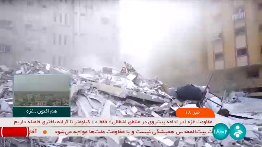 大事看总台！总台记者直击巴以冲突现场