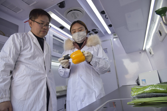 乡村振兴进行时组图｜省农科院技术专家新年赶赴第一书记帮包村送培训