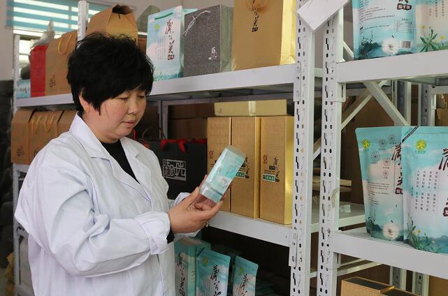 百名青年记者下基层丨 小小蒲公英绽放脱贫大光彩