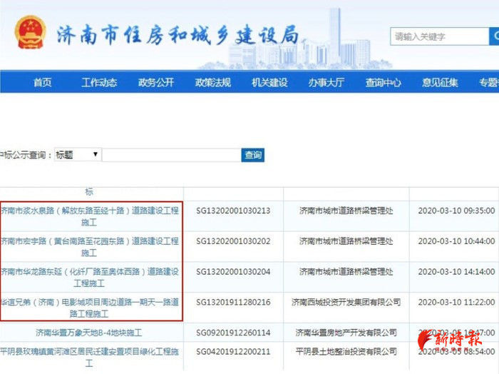 华龙路东延、春暄路南延……济南又一批道路建设工程将开工