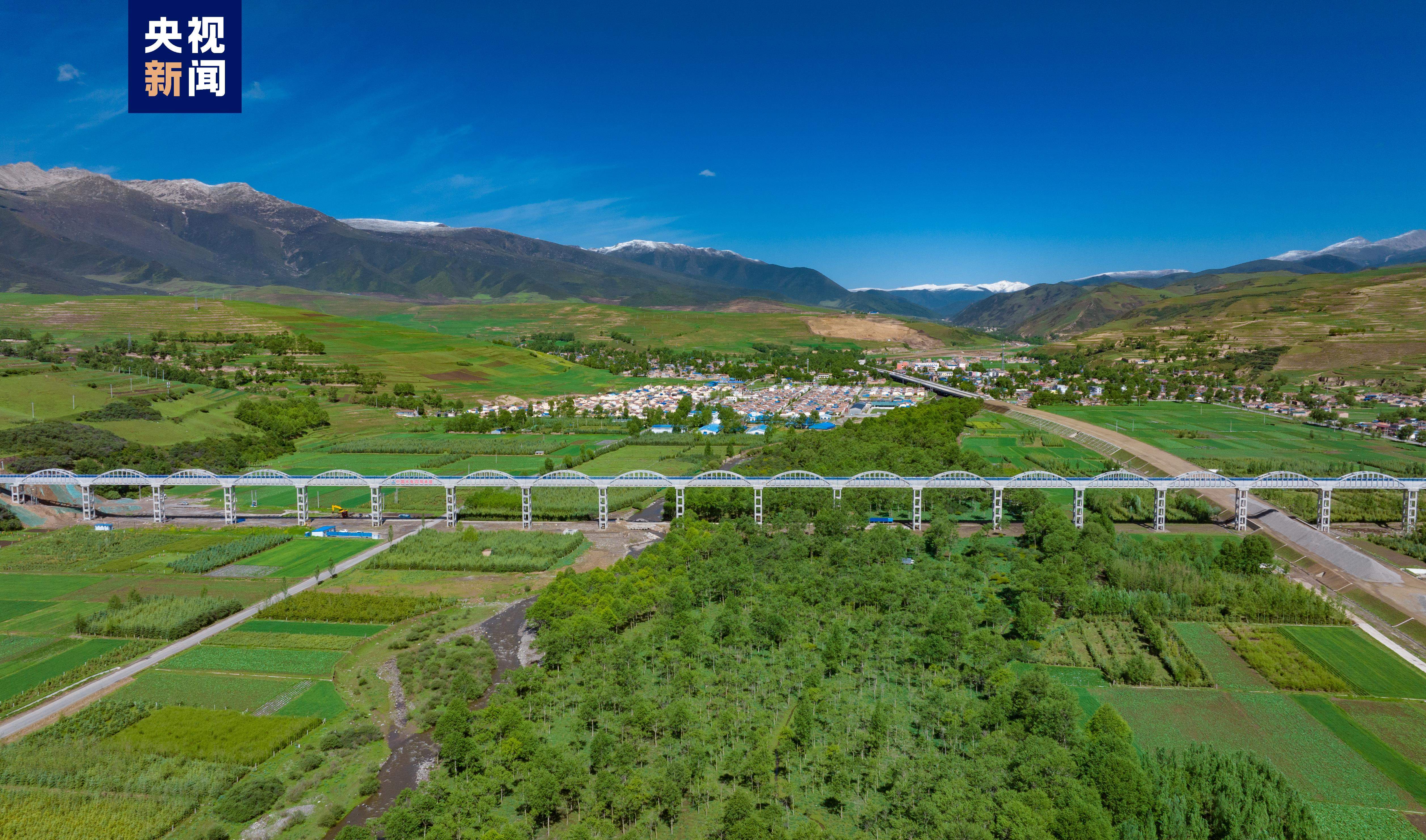 引大济湟工程实现全线通水