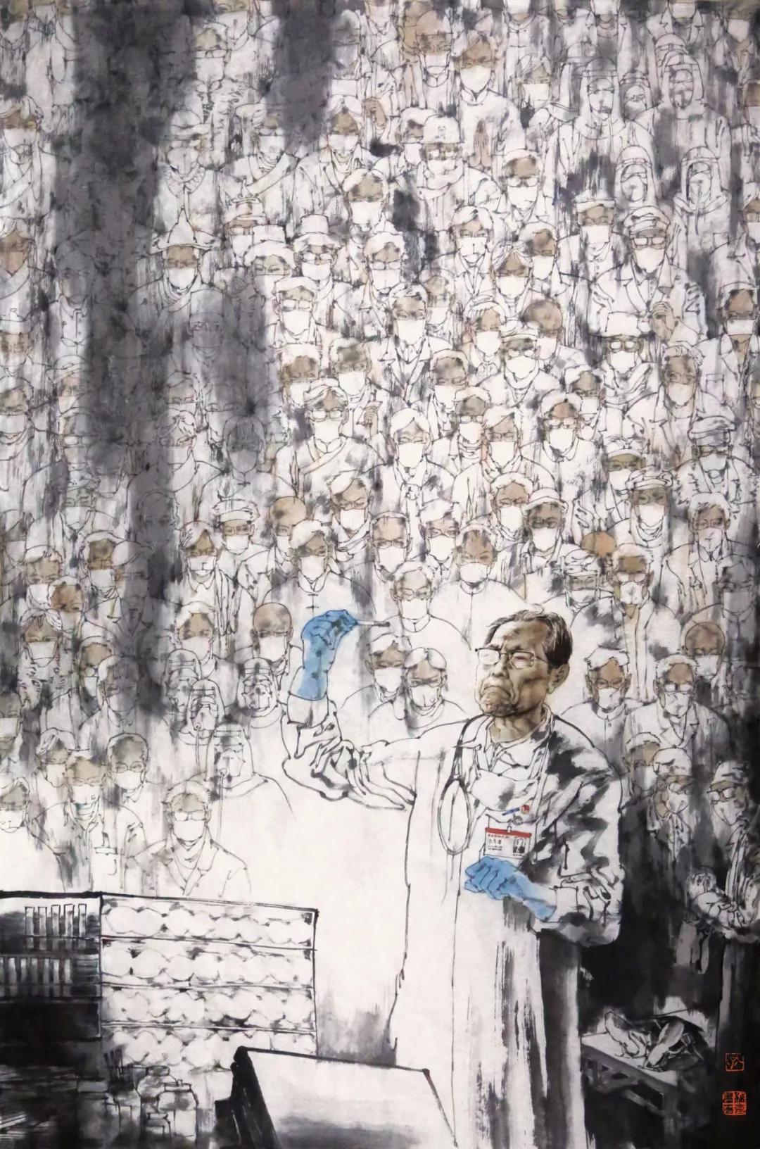 山东画家笔下的“那座山”