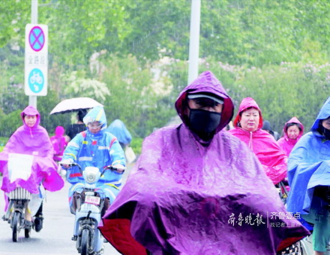 冷空气突袭得手！出着太阳下起冰雹，山东迎降温降水