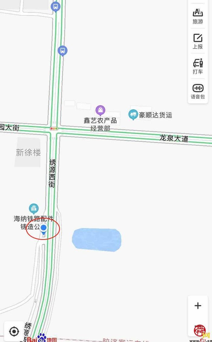 【啄木鸟在行动】章丘区绣源西街和龙泉大道交汇处附近渣土裸露