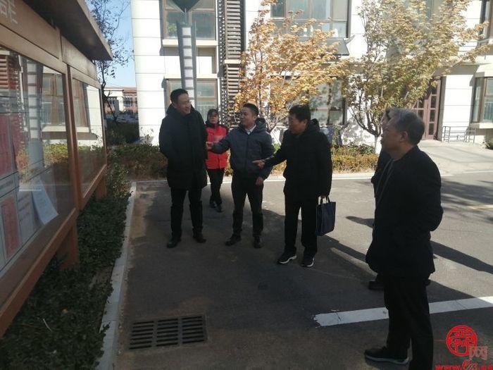 济南市住建局赴章丘区进行示范单位及美好家园小区评选现场复核