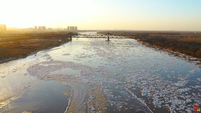 【飞阅泉城】冰河如画 这样的黄河你可曾见过
