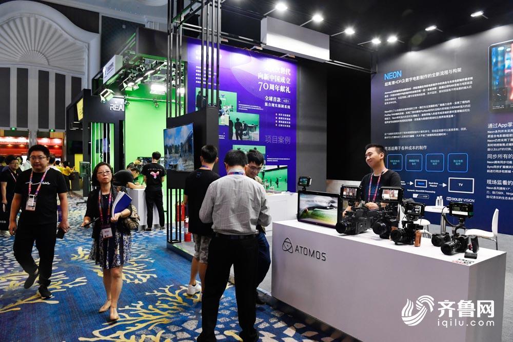 2019青岛国际影视博览会启幕 5G技术融合成亮点