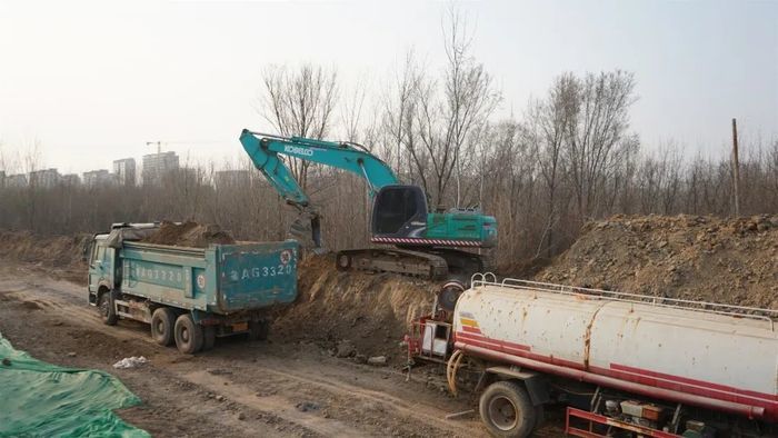 商河今年已开工4个市政交通工程项目