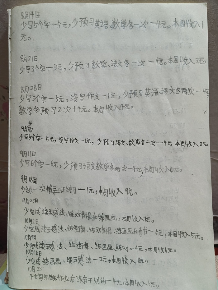 济南父亲与10岁儿子定“零花钱使用制度”，1年下来孩子不乱花钱了