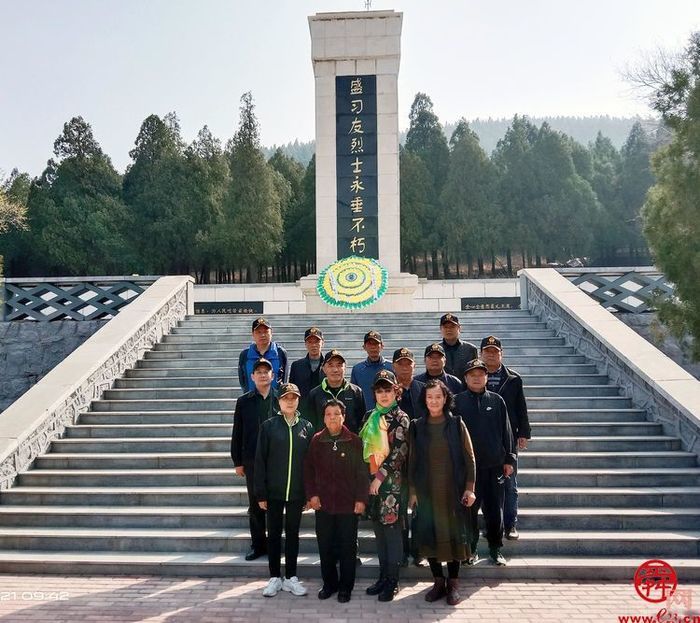 缅怀先烈 追思战友 ——盛习友战友来章丘祭奠革命烈士