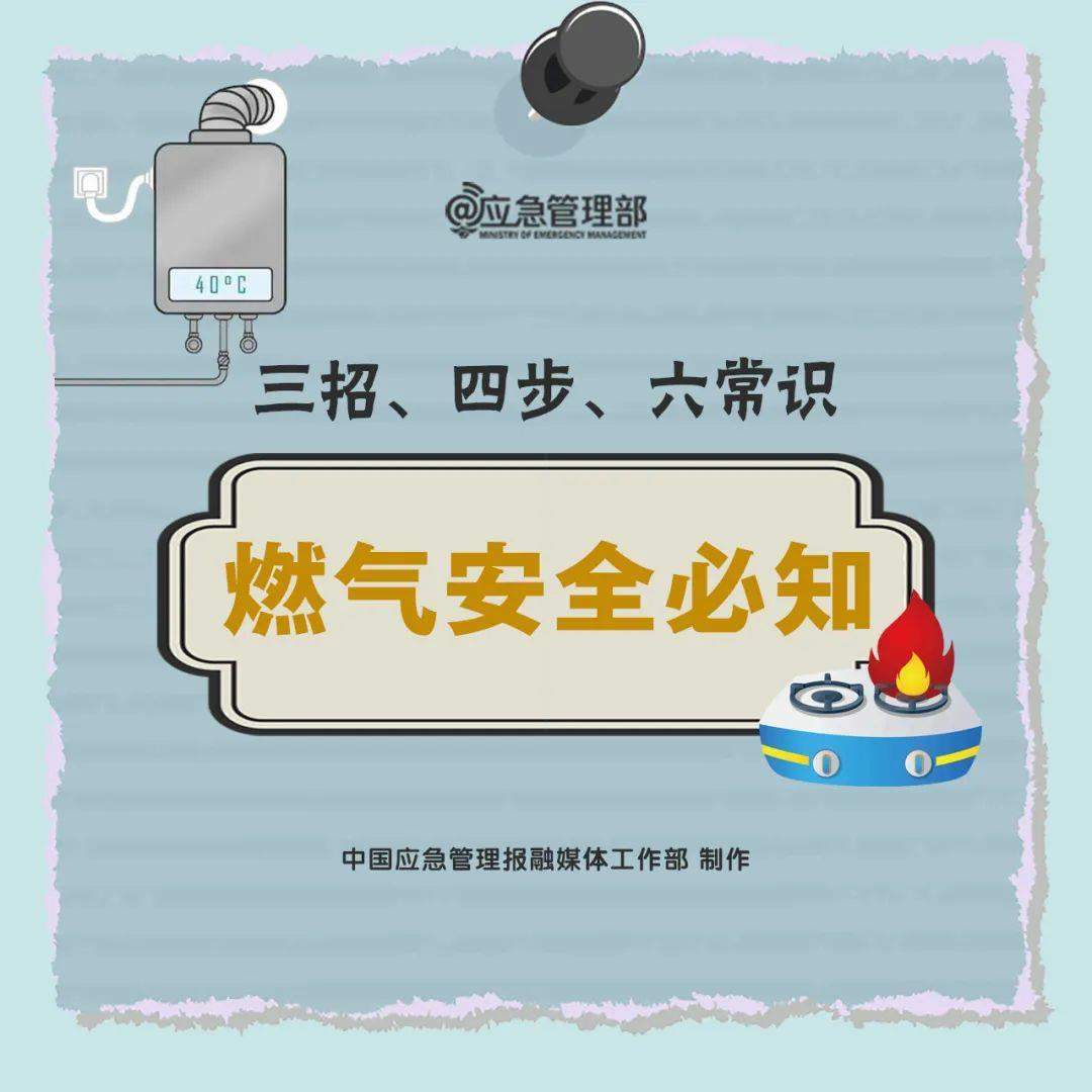 冬季燃气安全必知！三招、四步、六常识请掌握→