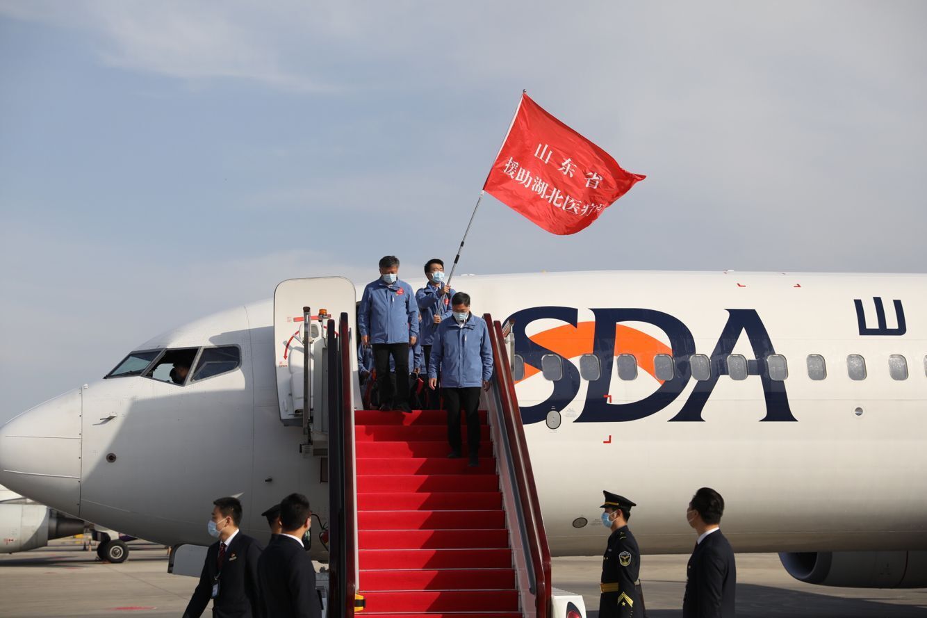 春光晴方好，又迎勇士归——山东援助湖北第三批返鲁人员抵达济南
