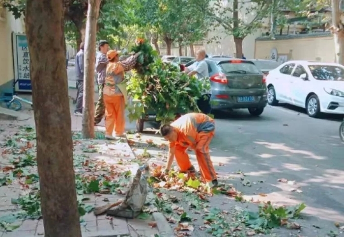 国庆期间济南城管全力保障市容市貌