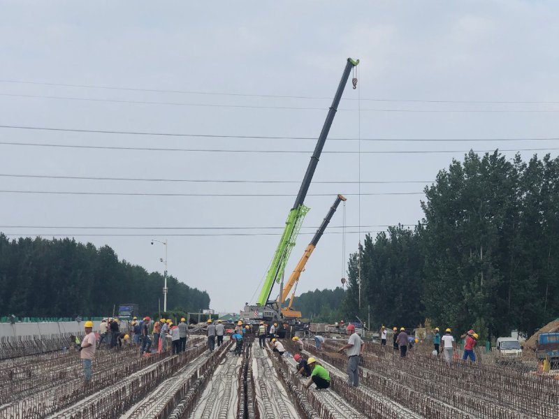 山东京沪高速公路改扩建工程实现标段“双线”通车