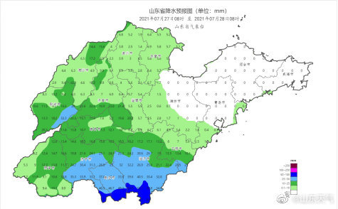 未来三天，台风“烟花”将让山东大范围强降雨！