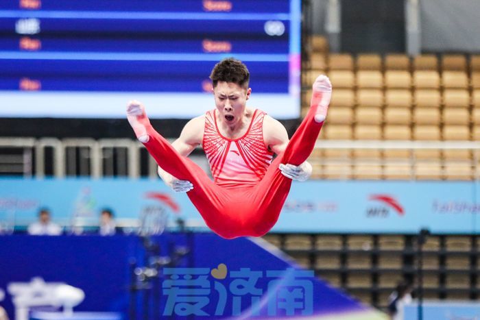 山东体操队进入2023全国体操锦标赛男子团体决赛