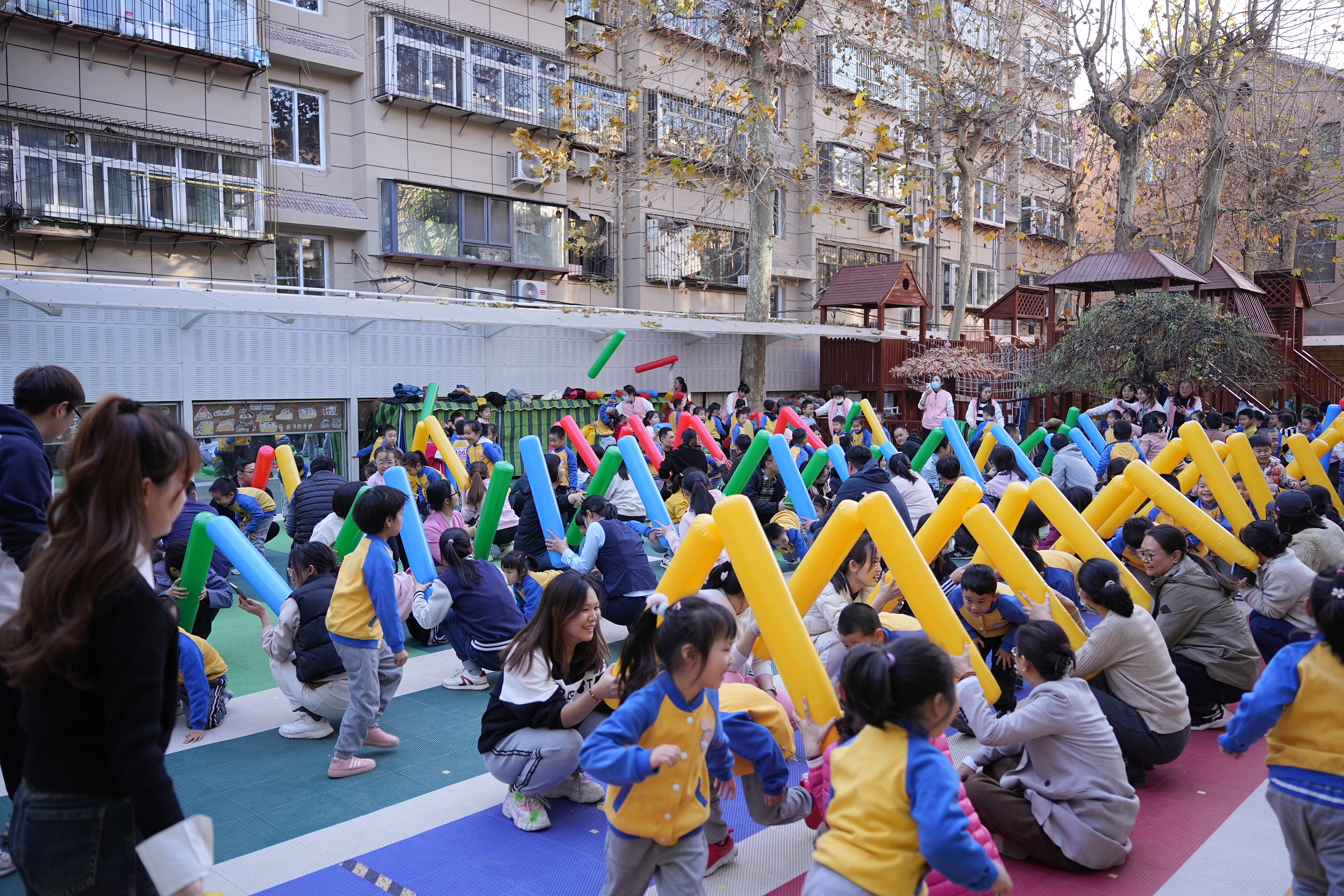 寒冬竞逐，玩转运动！甸柳幼教集团阳光体育周来啦