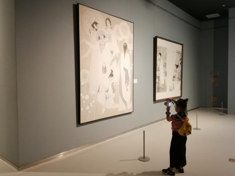 第十三届全国美展中国画展在山东开幕，山东入选作品60件