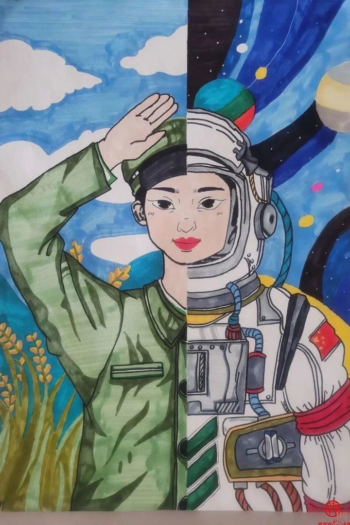 “爱我国防 强国有我”济南市章丘区东山小学开展演讲、绘画比赛活动