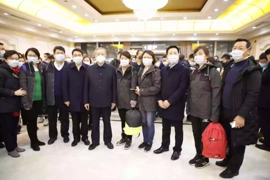 山大齐鲁医院第一批医疗队员驰援湖北！