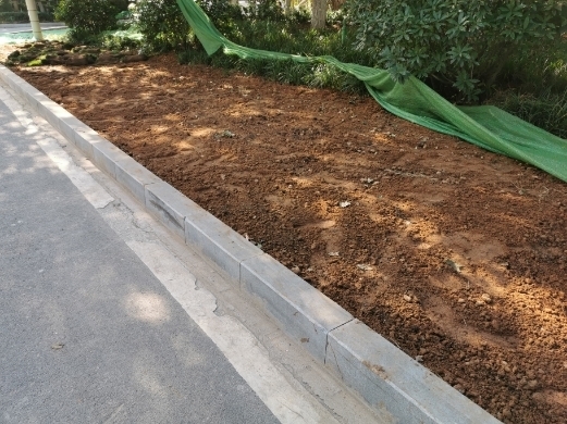 【啄木鸟在行动】舜耕山庄内绿化带施工渣土裸露