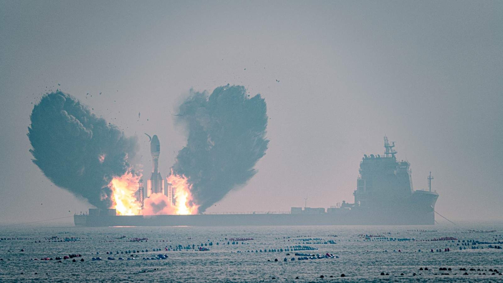 引力一号遥一商业运载火箭发射成功