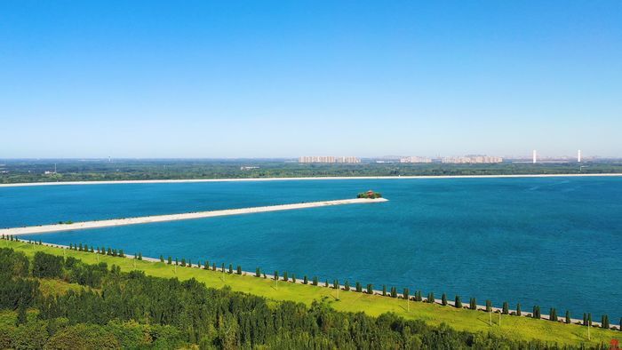 舜视频｜秋水长天一色 天然氧吧玉清湖水库让人沉醉