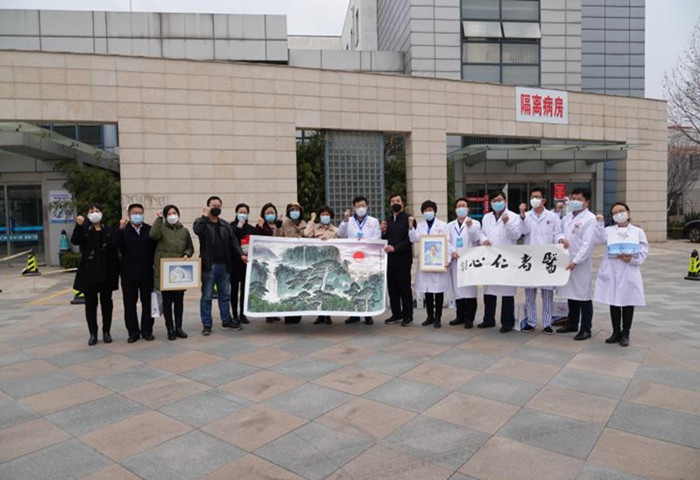不一样的“三八”节！山东省文旅厅慰问省胸科医院疫情防控一线医务工作者