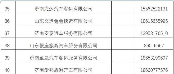 济南向复工企业推出一站式定制包车服务