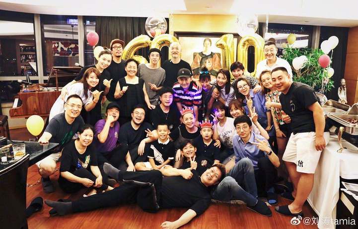 宋丹丹60岁生日宴众星云集|宋丹丹60岁生日宴众星云集，现场照片曝光，杨紫张一山刘涛都来了！