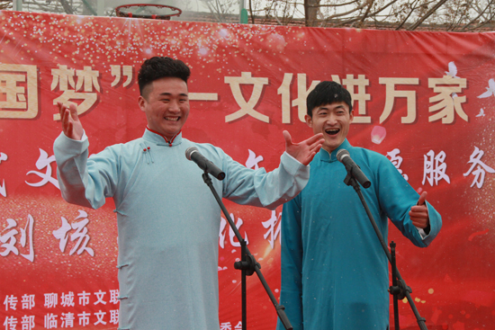 聊城文化进万家顺应百姓期盼！群众点单、文联派单补齐“精神短板”
