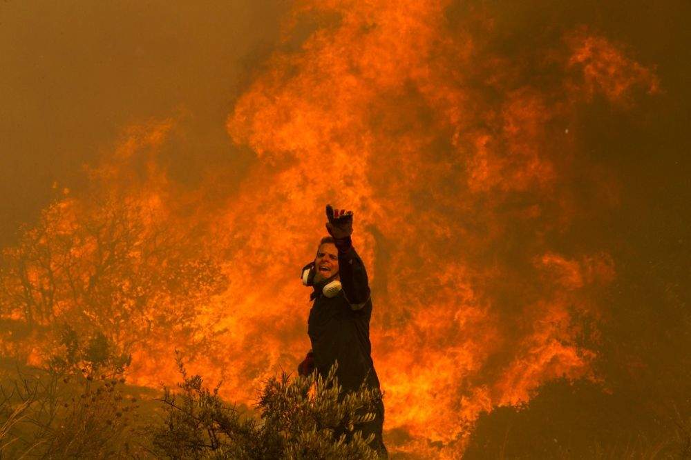 今夏欧洲最致命野火在希腊已连烧十天