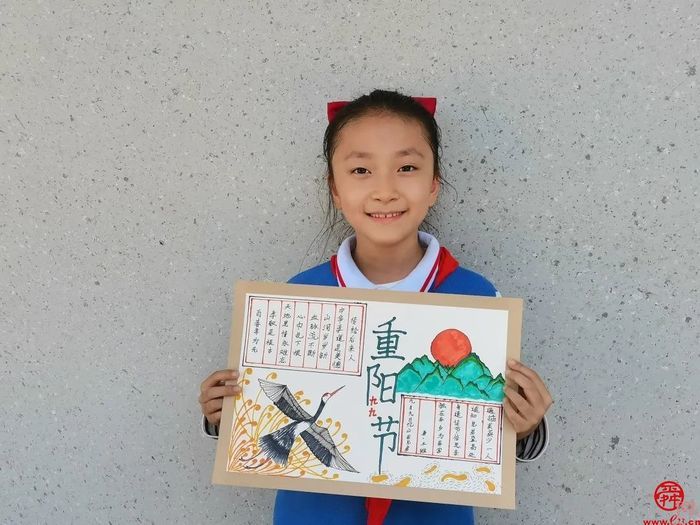九九重阳节 浓浓敬老情——智轩学校二（2）中队开展重阳节主题教育活动